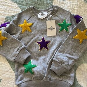 Colorful Star Kids Sweatshirt